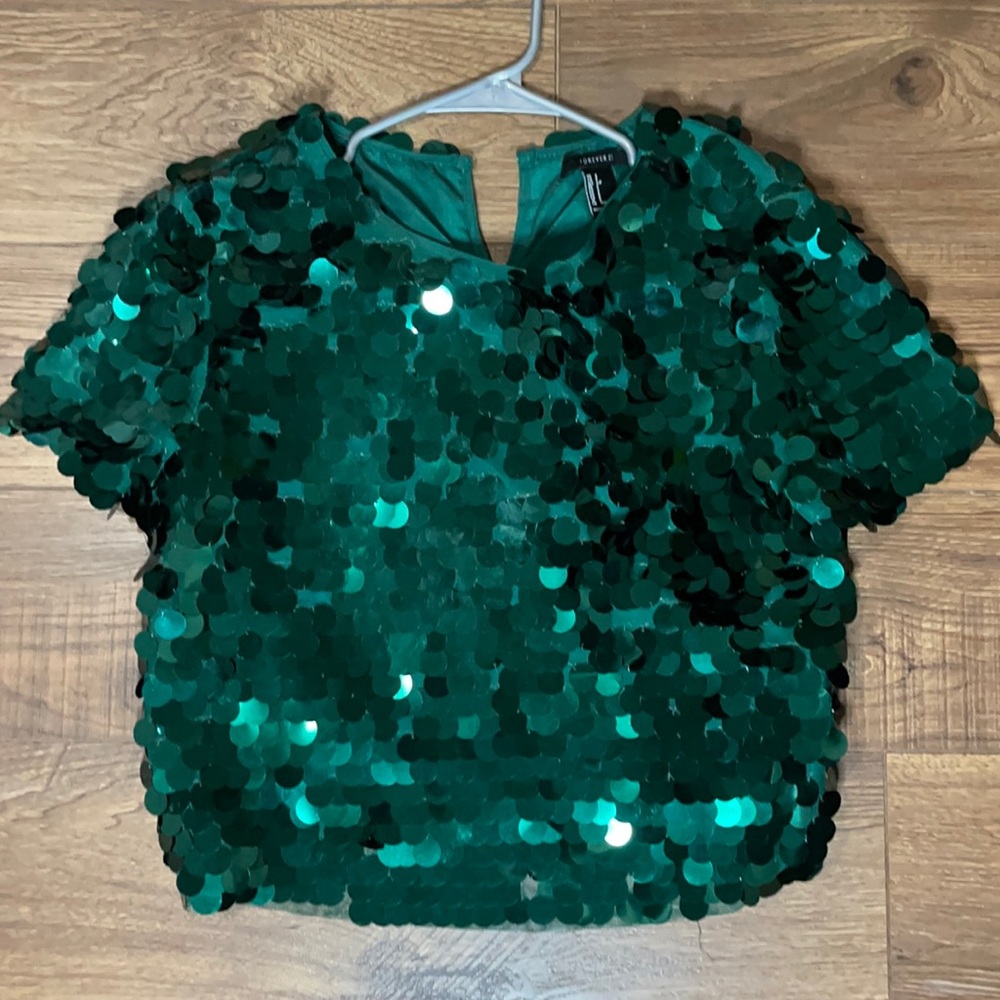 Sequin top